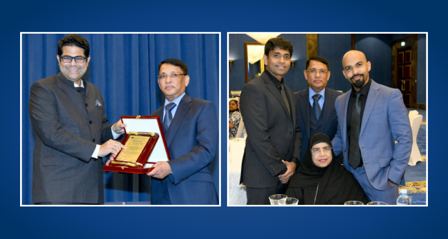 Matski staff receiving certificates of appreciation during celebration ceremony