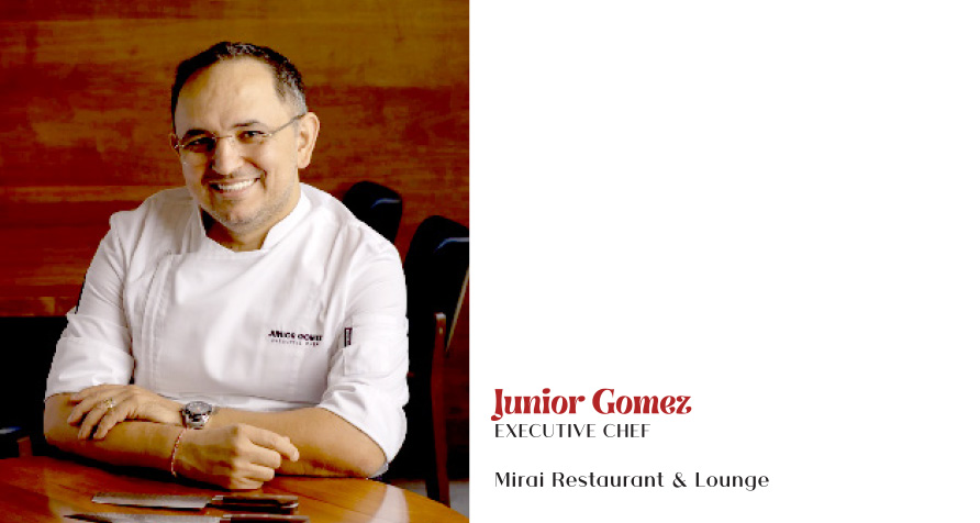Chef Junior Gomez’s citrus-infused Suzuki Togarashi at Mirai Restaurant