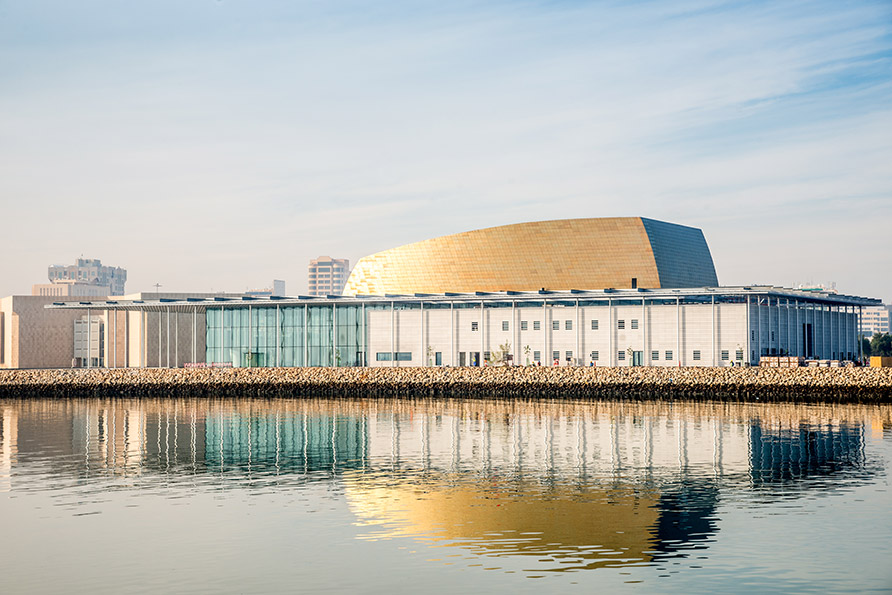 Modern Bahraini art gallery