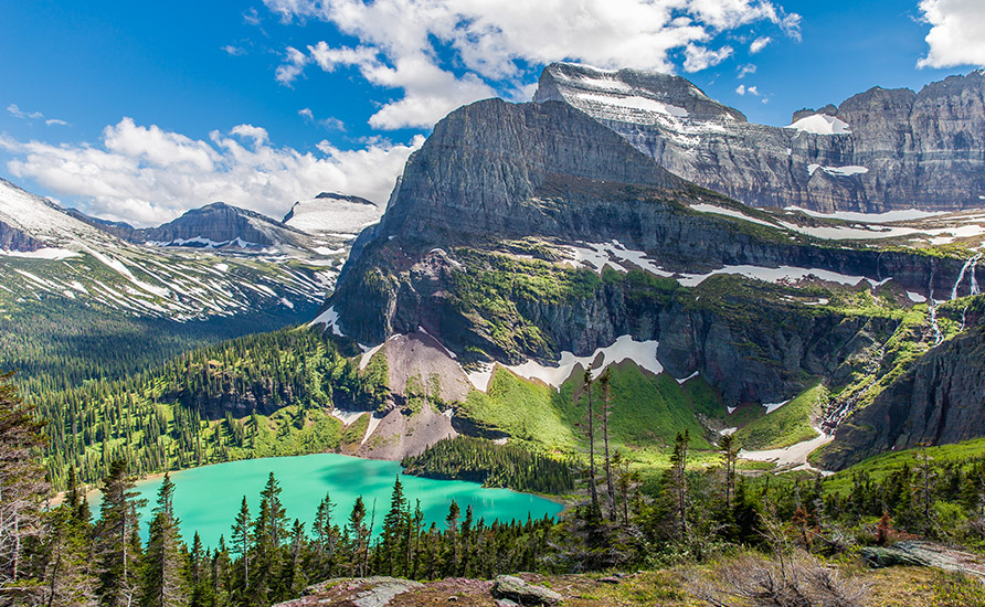 Glacier National Park Montana trails
