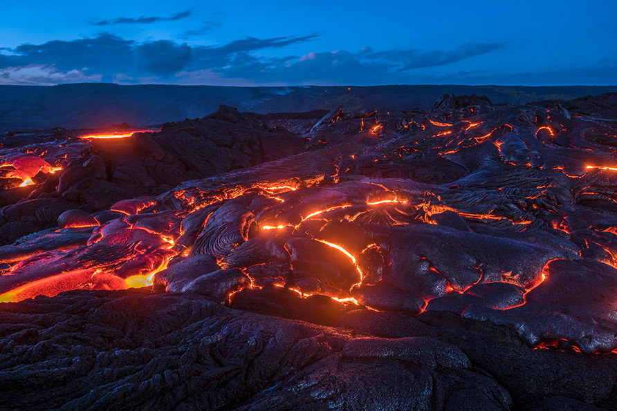 Hawaii Volcanoes National Park lava