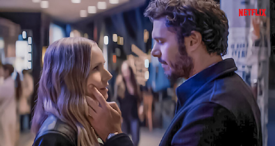 Kristen Bell and Adam Brody in romantic comedy Nobody Wants This