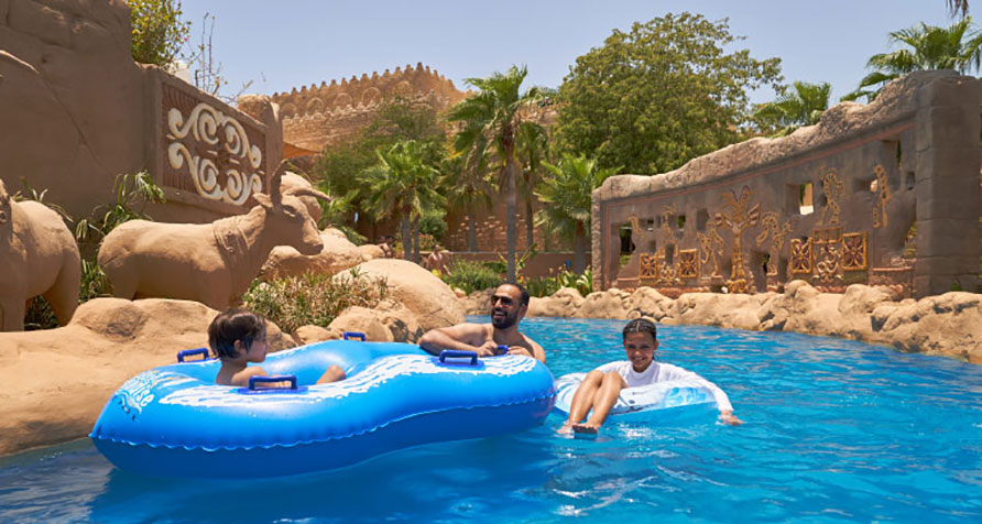 LPOD wave pool with guests enjoying summer