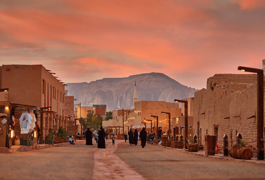 Shopping at AlUla Old Town Market
