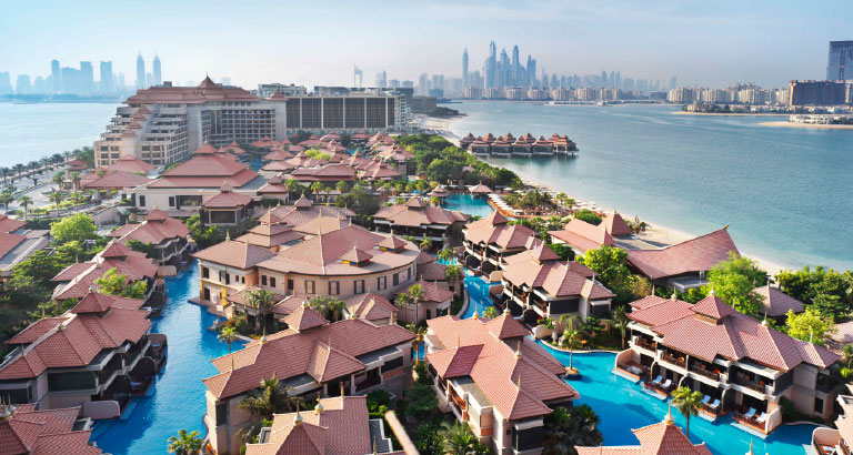 Anantara The Palm Dubai villa with beach access