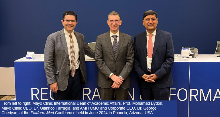 Dr. George Cheriyan at AMH Bahrain