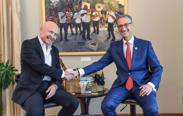 US Ambassador HE Steven C. Bondy during Bahrain interview