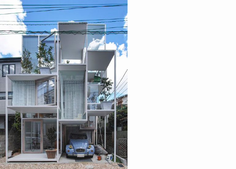 Transparent House Japan exterior – innovative architecture