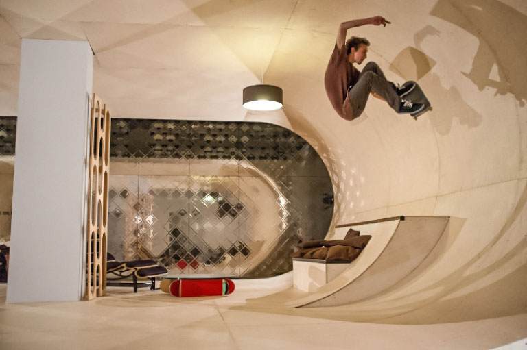 Skateboard House USA – Malibu skate-friendly residence
