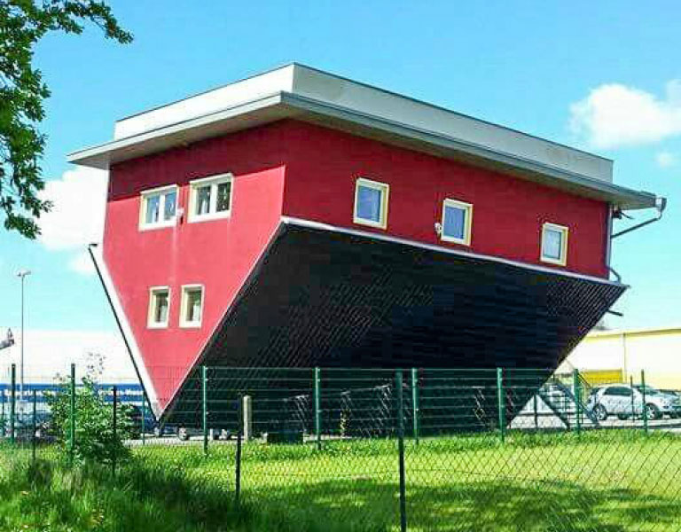 Upside Down House Germany – surreal architectural marvel
