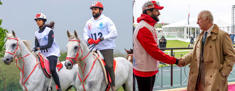 Bahrain Royal Endurance Team at Windsor Great Park