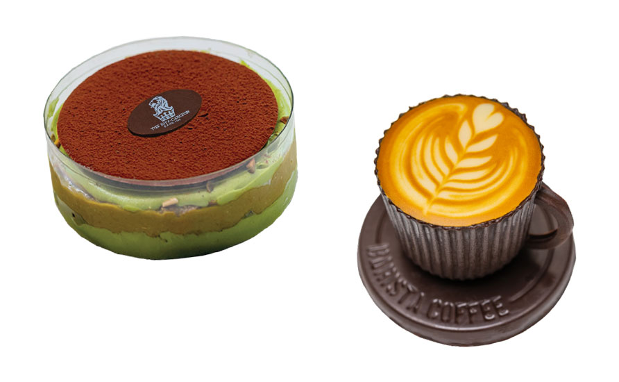 Signature chocolate kunafeh cake Ritz-Carlton Bahrain
