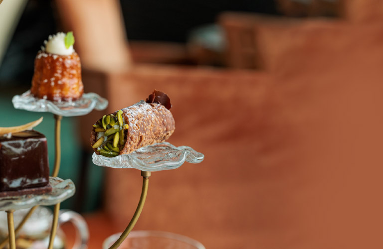 Chocolate afternoon tea at Bay View Lounge Bahrain