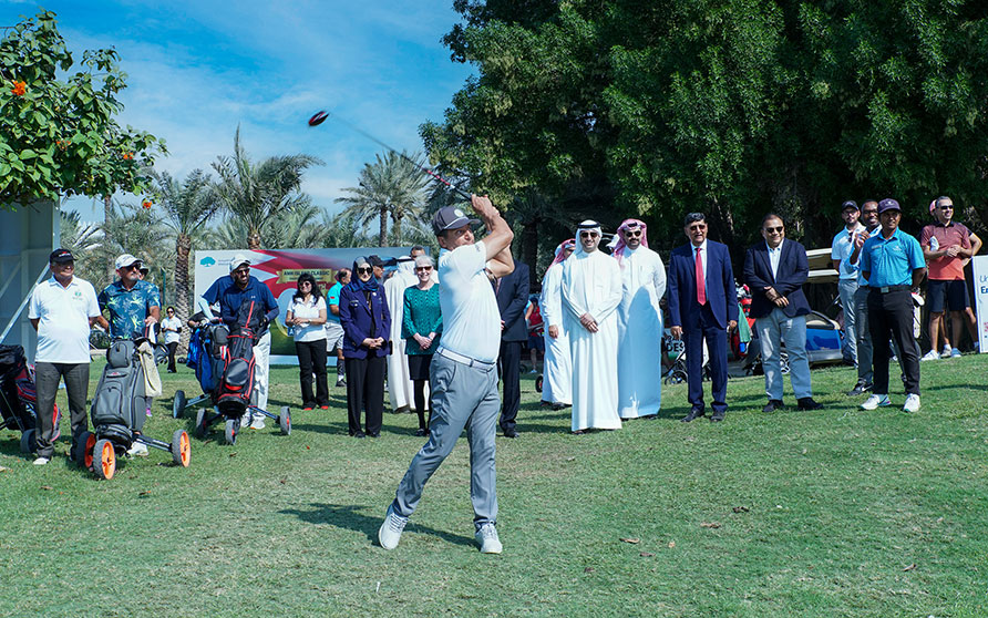 Charity golf event supporting healthcare in Bahrain