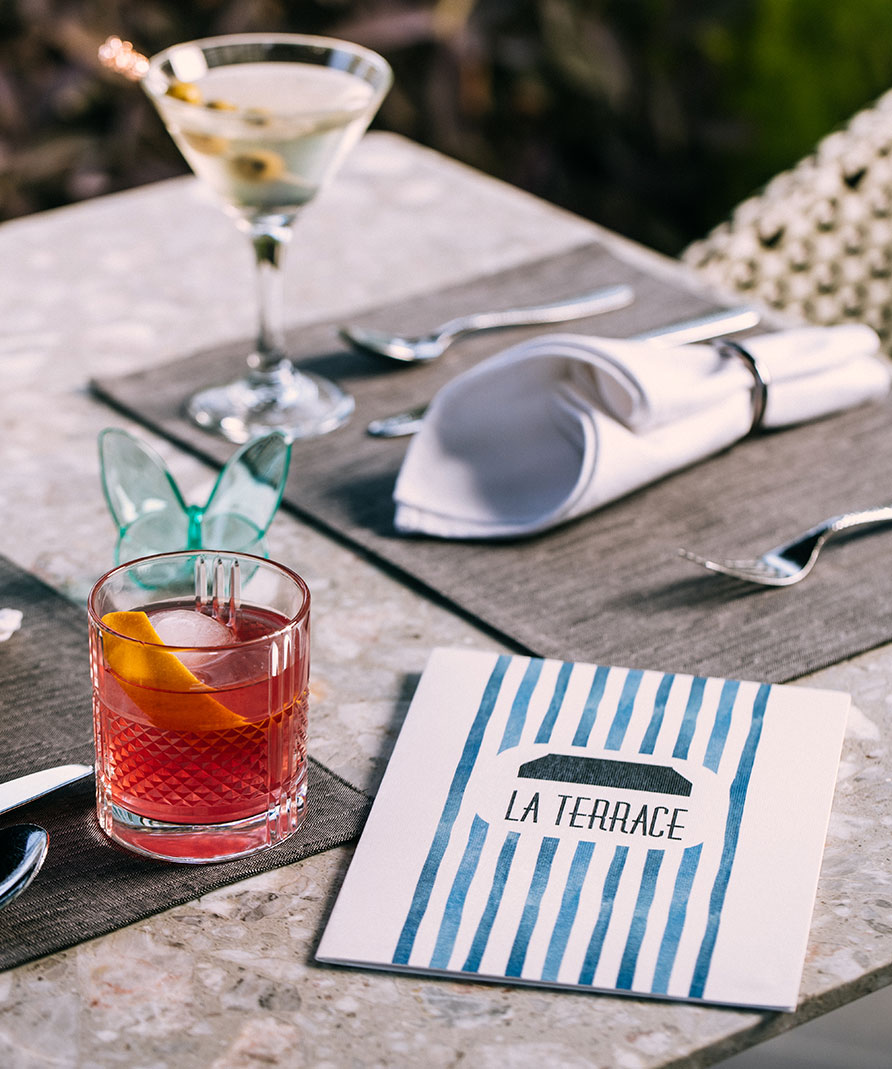 Seafood and truffle dishes at La Terrace Bahrain