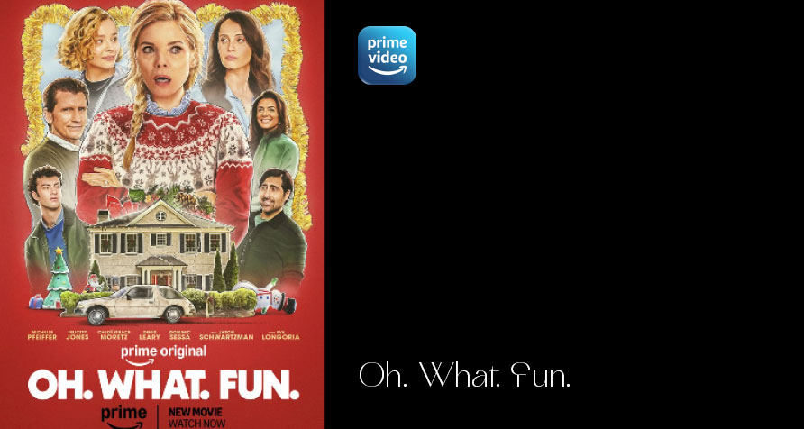 Michelle Pfeiffer in Oh What Fun holiday movie