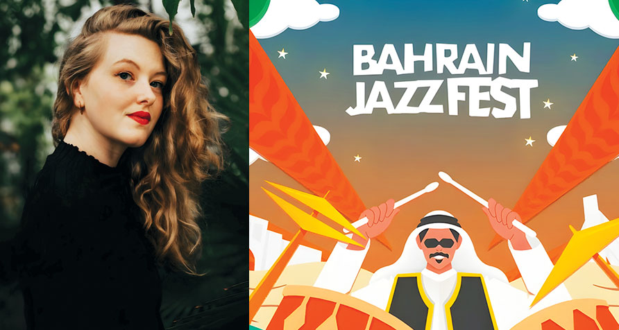 Swiss pianist Manon Mullener performing live in Bahrain
