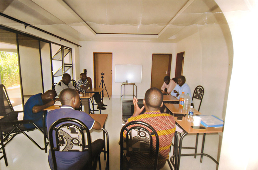 Rev. Newton Ndlovu providing pastoral support in Bahrain
