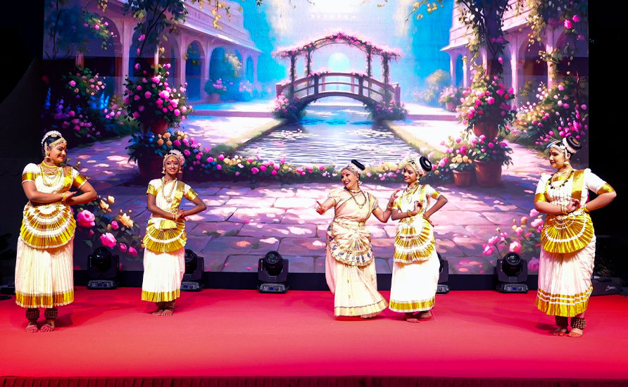 Indian traditional dance performances at Indian in Bahrain Festival
