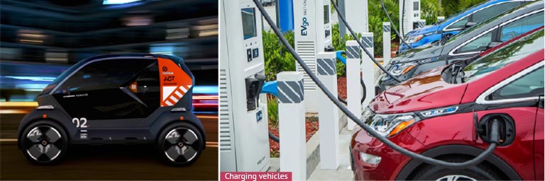 Drivers charging electric vehicles in Bahrain as demand rises