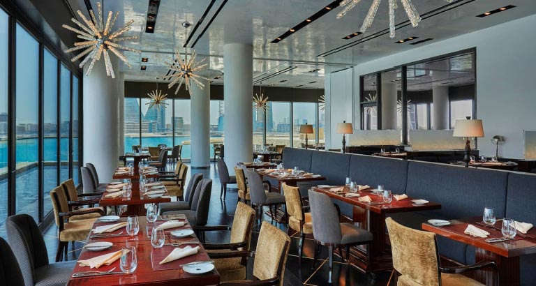 Wolfgang Puck Friday brunch dishes at Four Seasons Hotel Bahrain Bay
