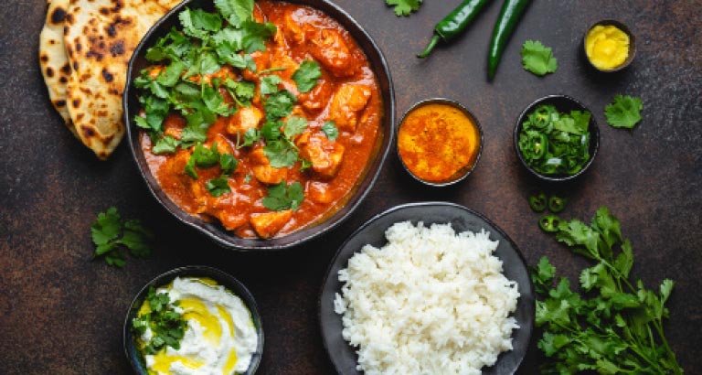 Curry Fusion night at Links Royal Golf Club Bahrain with live stations