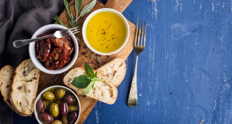 Rigani Greek restaurant dishes at InterContinental Bahrain