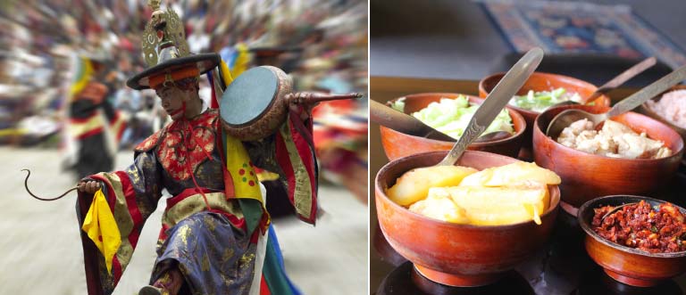 Traditional Bhutanese comfort food Jasha Maroo stew
