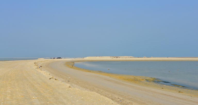 Nurana Island outdoor walk in Bahrain