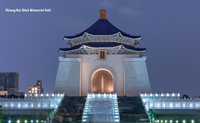 Chiang Kai Shek Memorial Hall in Taipei