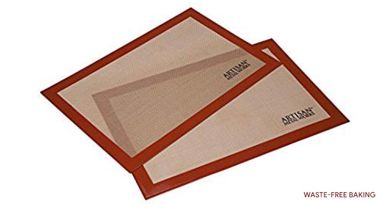 Silpat reusable baking mat for waste-free baking
