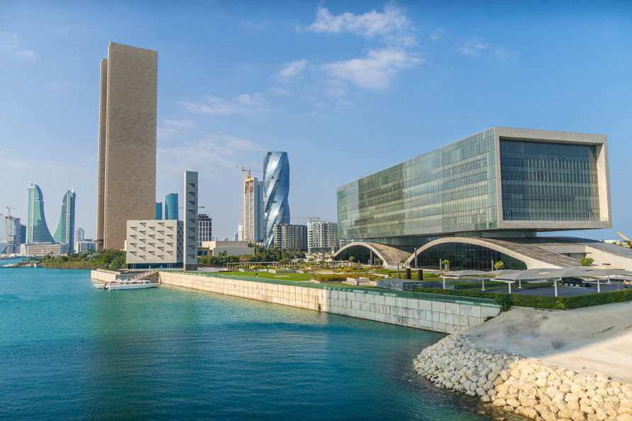 Bahrain skyline and urban living trends