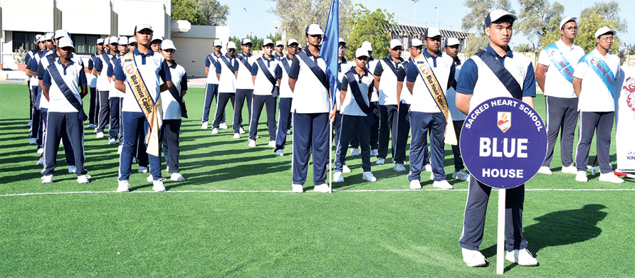 Sports and teamwork at Sacred Heart School Bahrain