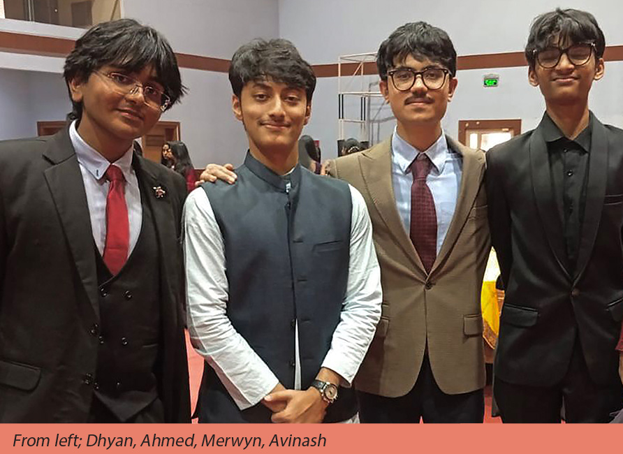 New Millennium School student tech innovation in Bahrain