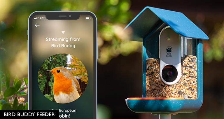 Bird Buddy smart bird feeder with camera
