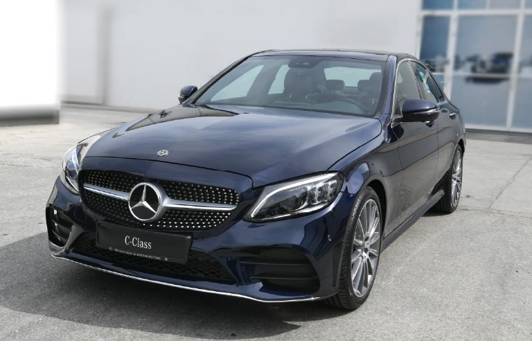 Mercedes-Benz C200 test drive in Bahrain