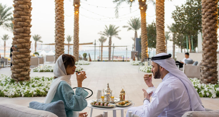 Ramadan iftar buffet at a luxury hotel in Bahrain