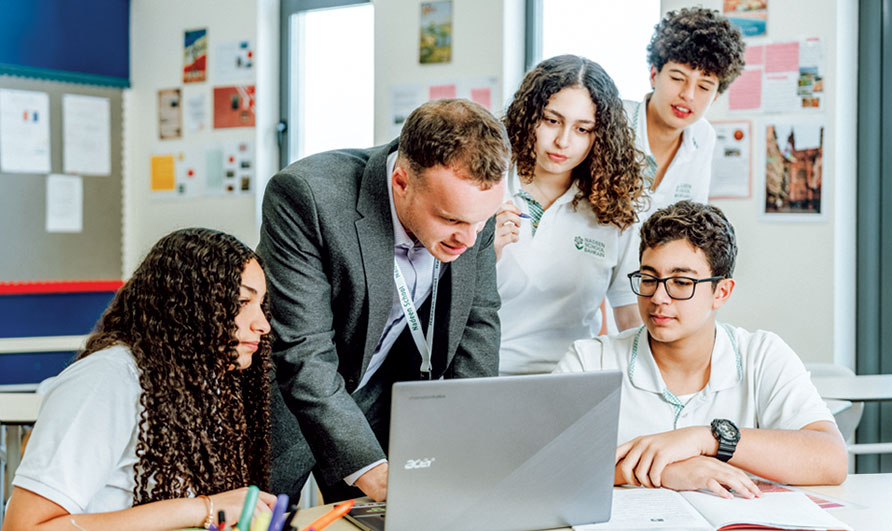 British curriculum learning at Nadeen School