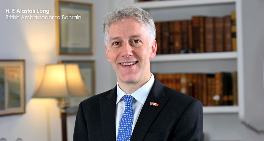 British Ambassador H.E. Alastair Long in Bahrain