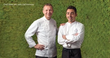 Chef de cuisine, chef Vincenzo Nigro at The Ritz-Carlton, Bahrain