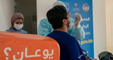 Delivery Drivers Tested in Bahrain as Part of Coronavirus Prevention Measures