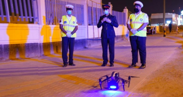 Drone Introduced in Bahrain to Promote Traffic Safety