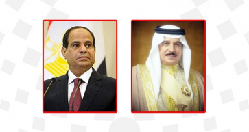 HM King Affirms Bahrain’s Support to Egyptian Initiative